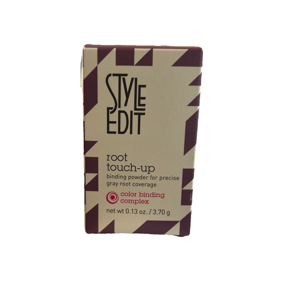 Style Edit Root Touch Up Powder Light Brown Gray Root Coverage .13oz NIB